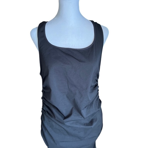 BLANQI EVERYDAY - Maternity Sleeveless Racerback Tank Mini Dress Sz M/L - Picture 4 of 8